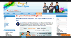 Desktop Screenshot of essaystermpapers.com
